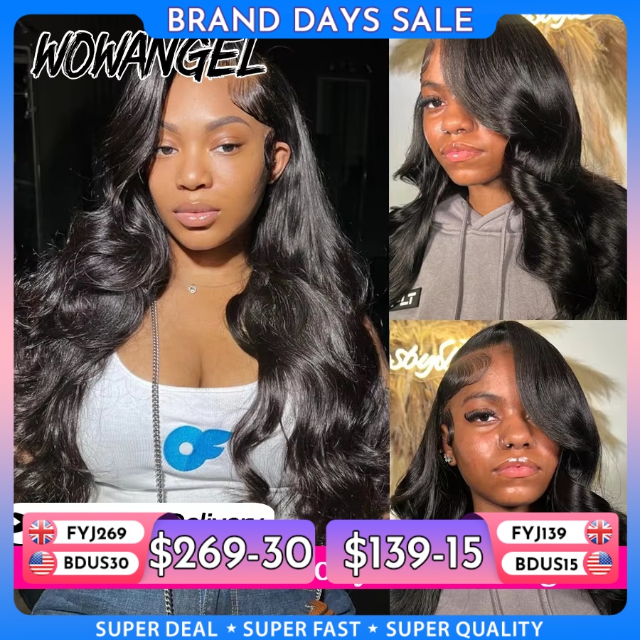 Eyelash Extension Natural Look - Wow Angel 250% 13x6 HD Lace