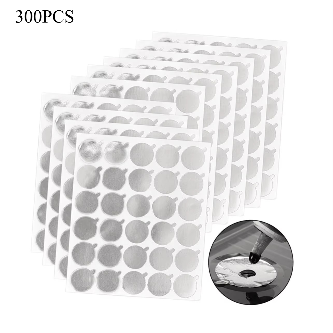 300pcs Foil Sticker Pads(10 Sh - Eyelash Extension Look review and price