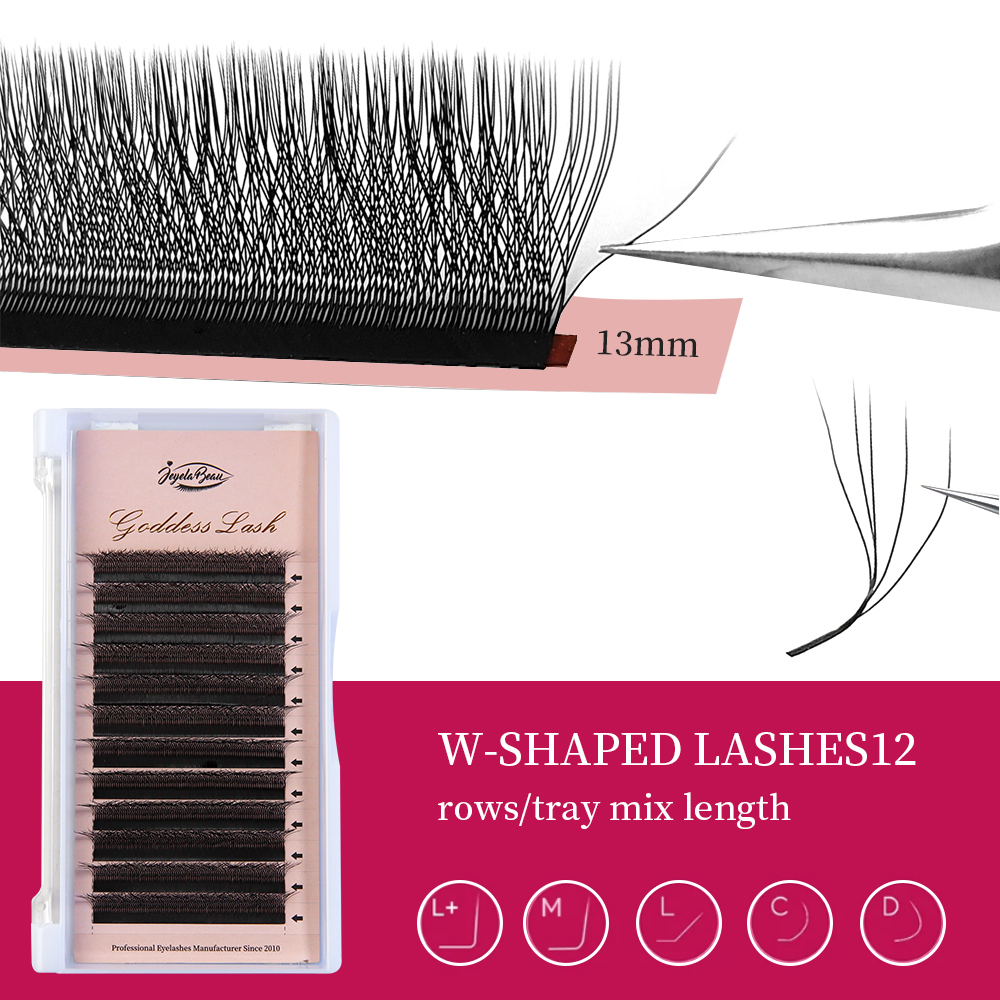 Goddess W3D 4D 5D M Curl Eyela - Eyelash Extension For Asian Eyes review and price