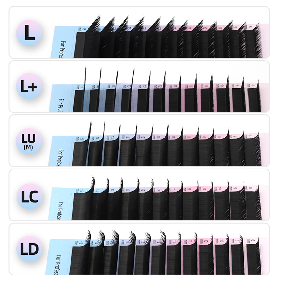 RUJADE L L+ LC LD LU(M) Curl I - Eyelash Extension Russian review and price